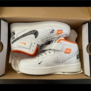 Nike Air Force 1  "Just do it" Mid Tops